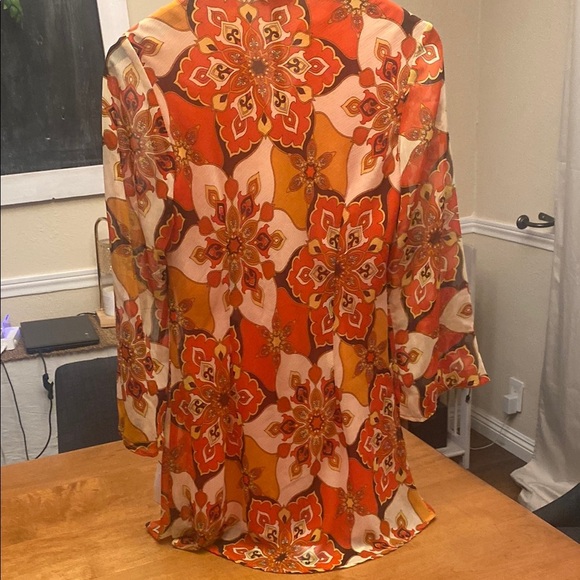 Floral vintage Print Mini Dress - Picture 4 of 13